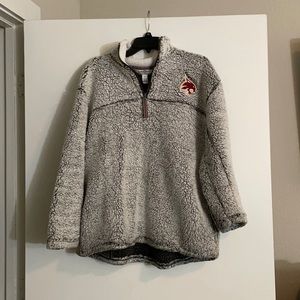 TXST fleece jacket